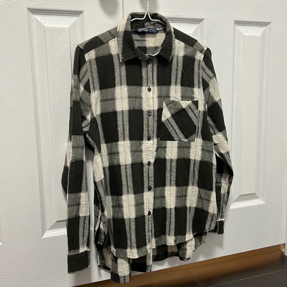 Zara Basic Z1975 denim flannel
